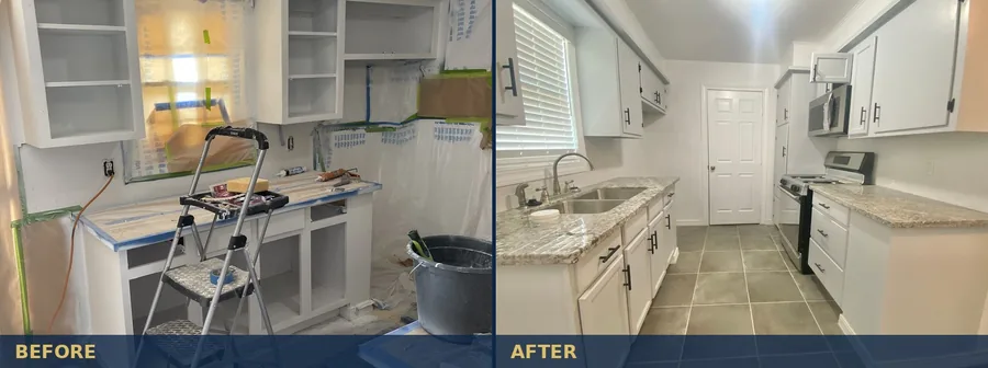 Home renovation and addition in progress